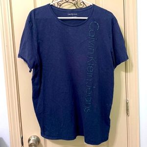 Calvin Klein blue Tshirt XL